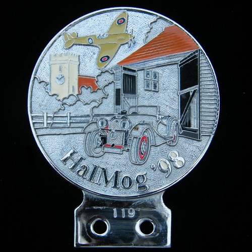 Morgan halmog car badge - halmog, 98