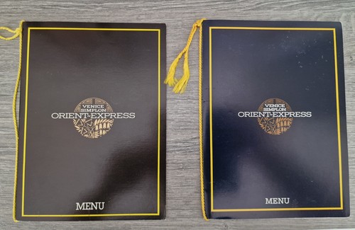 Orient express menus - express, wine