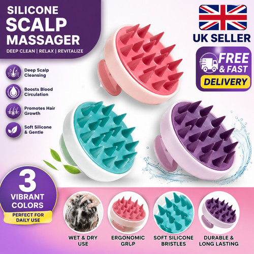 Hair scalp massager brush - hair,