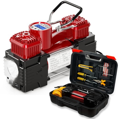 Dual cylinder tire inflator - tire,