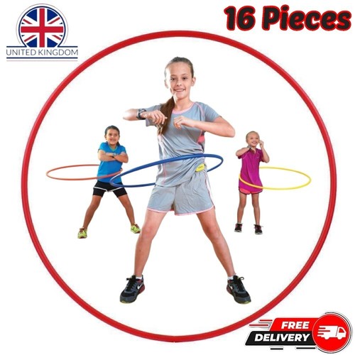 16pcs plastic solid hula - solid,
