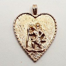 St Christopher Love Heart