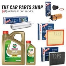 FITS BMW 320D F31 MSPORT TOURING FUL BOSCH SERVICE KIT WITH 6L CASTROL