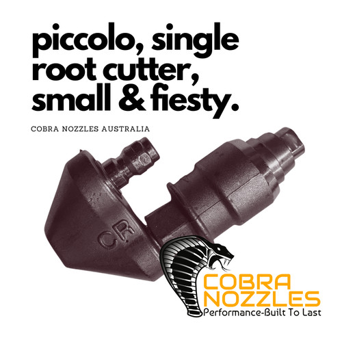 New cobra piccolo root - new, 1/4''