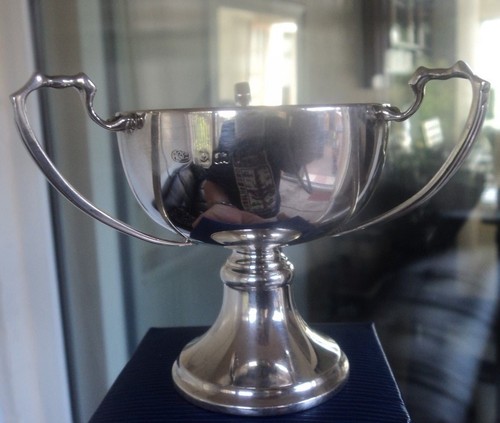 Silver art deco bowl - silver,