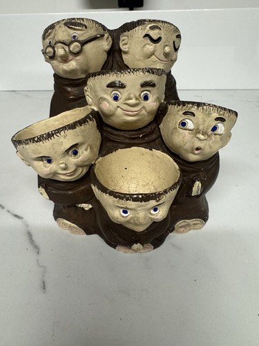 Vintage novelty monk - vintage, egg