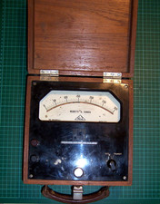 Vintage NEGRETTI & ZAMBRA Thermal Measurement Galvanometer repair/TV/Film prop