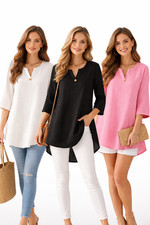 Plus Size Summer Ladies Cotton