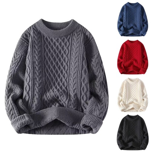 Casual men knitted sweater - men,