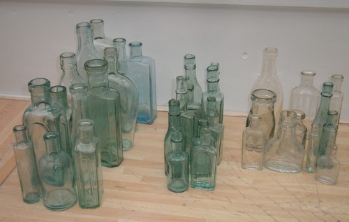 X35 old antique mainly aqua - mainly,