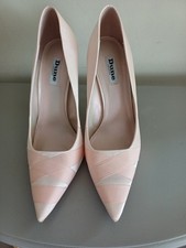 Dune Blush Archive Satin Pointed Toe pink  ,Court Heels Shoes Size 3 / 36