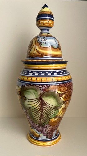 Large vintage italian maiolica - large,