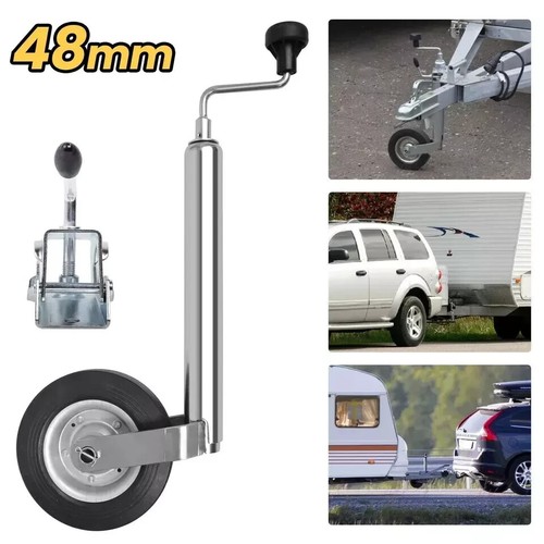 Heavy duty jockey wheel with - heavy,