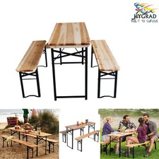 Beer Table Bench Set Folding
