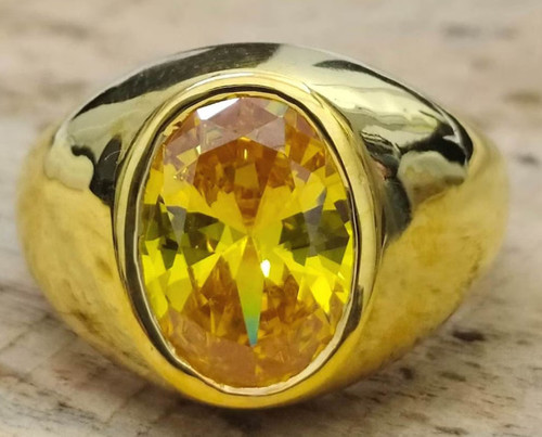 Natural yellow sapphire gold - natural,