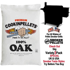 Premium 100% Oak BBQ Smoker