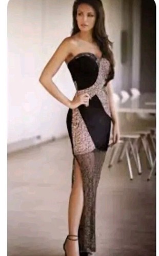 Lipsy bandeau maxi dress - bandeau,