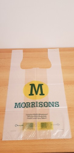 Morrisons plastic carrier bag - carrier,
