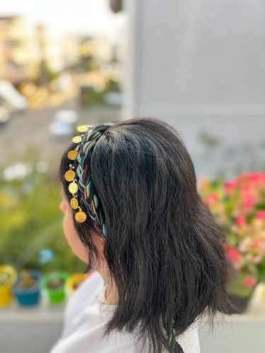 Bohemian braided hair - braided,
