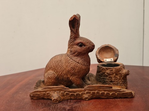 Vallorbe black forest carved - black,