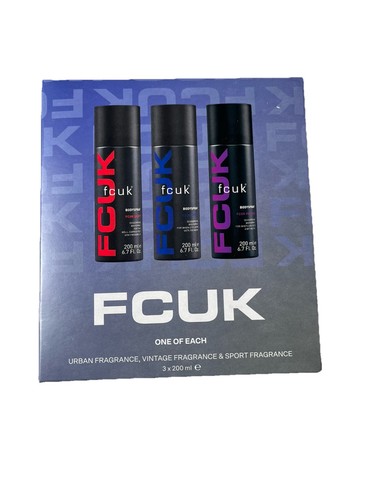Fcuk one each 3x200ml - fcuk, of