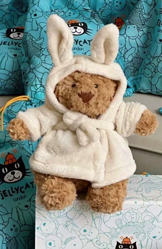 Jellycat bartholomew bear robe - bear,