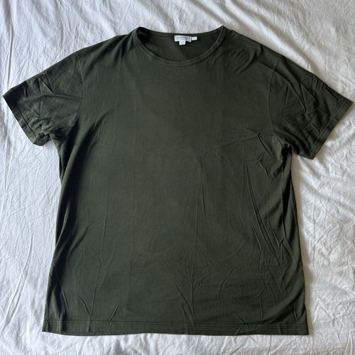 Sunspel plain cotton shirt - plain, t-shirt