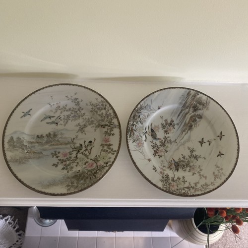 Pair antique japanese meiji - of,