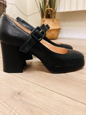 Clarks Black Leather Mary Jane