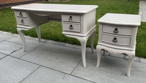 Matching vanity desk and - and, side