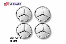 MERCEDES BENZ SET OF 4 SILVER