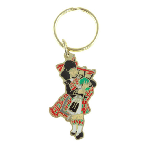 Metal keyring bag hanger - metal,