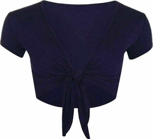 Ladies cap sleeve tie shrug - ladies,
