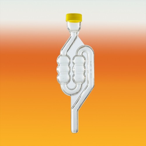 Single airlock bubbler - airlock, for