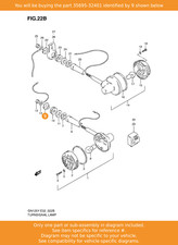 SUZUKI Spacer, 35695-32401 OEM