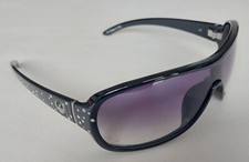 Dragon Women's Sunglasses - Transit - black frame with crystals, gradient lens