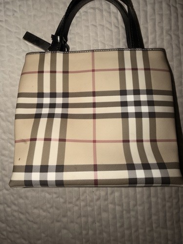 Burberry nova check tote - check, bag