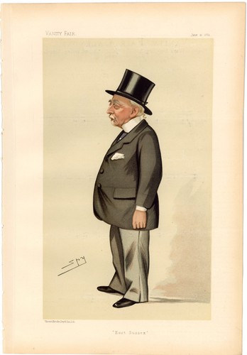 Original vanity fair print - , of