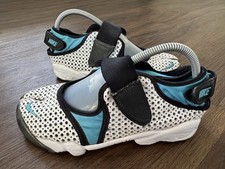 NIKE Rift Premium Women’s Running Walking Gym Trainers, White/Blue - Size 7.5