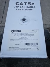 Cat5e white lszh vista - cat5e,