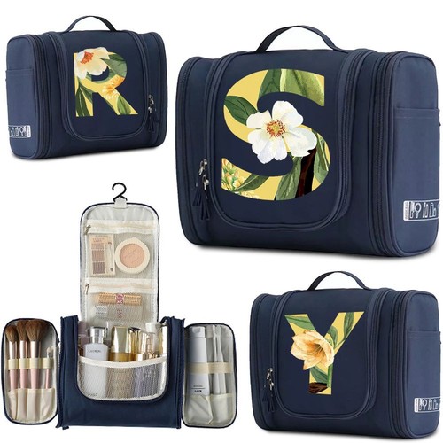 Printed hanging toiletry bag - printed,