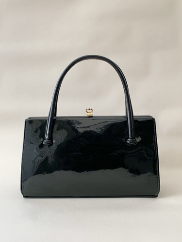 Waldybag black patent leather - waldybag,