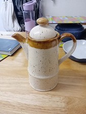 Vintage Sadler Coffee Pot ~ English Staffordshire Pottery ~ 23cm Tall