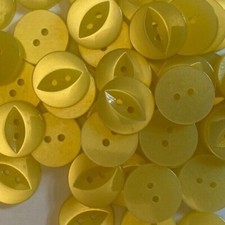 Quality Round Fish Eye Buttons Baby Cardigans 2 Hole Knitting Scrapbooking Craft
