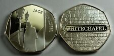 Brand New JACK THE RIPPER Silver Commemorative Collectors Whitechapel 1888
