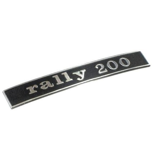 Vespa rally 200 - 200, rear