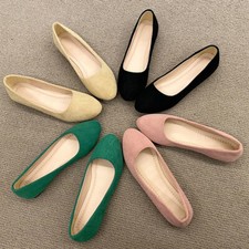 Summer New WOMENS LOW MID KITTEN HEEL PUMPS POINTED TOE COURT WORK OFFICE SHOES