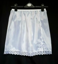White Nylon Underskirts Half