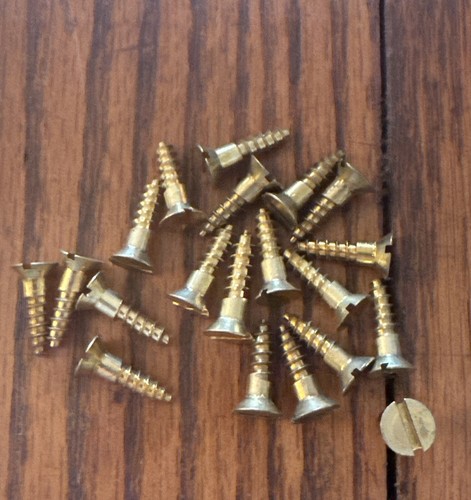 8 wood screws slotted - #8, 5/8