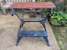 #VINTAGE BLACK & DECKER  WORKMATE - WM625 EO1 - MARINE PLY JAWS